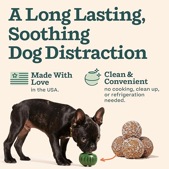 WOOF Pupsicle Refill Pops for Calming - Long-Lasting Refills for The Pupsicle Toy to Promote Calm - Calming Dog Treats - Magnesium for Dogs- Large Pops - 7 Count
