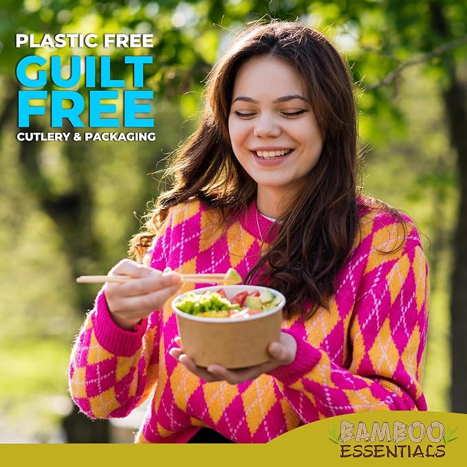 Travel Utensils with Case Set Fork, Knife, Spoon, Chopsticks, Straw, Straw-cleaning brush, Travel Pouch and Carabiner, Excellent For Everyday Use! ((1Set) Sunrise Yellow)