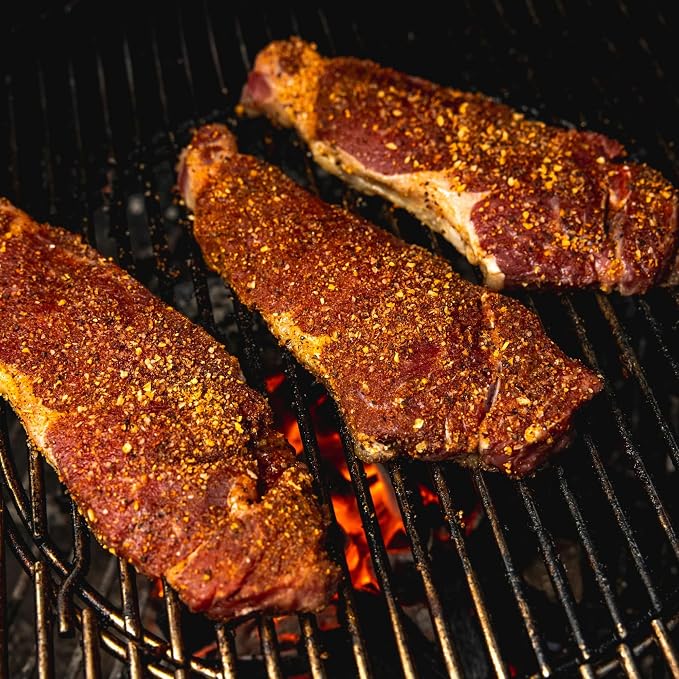 Hardcore Carnivore Steak Master Steak Seasoning, 12oz | Bold Steakhouse Flavor - Black Pepper, Garlic, Smoked Paprika & Worcestershire, Perfect on Steak, Beef, Prime Rib & BBQ