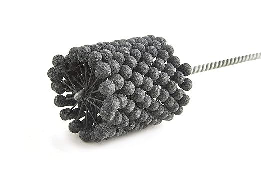 Brush Research BC21812 FLEX-HONE®, 2-1/8" (54mm) Diameter, 120 Grit, Silicon Carbide, For Mild Steel, Stainless Steel, Cast Iron and Softer Ferrous Materials