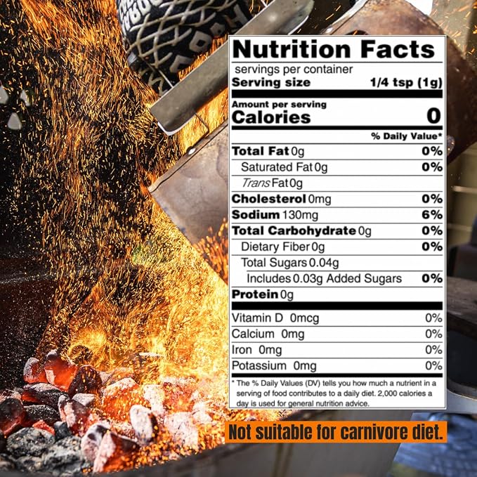Hardcore Carnivore Amplify | Umami Seasoning, All-Purpose Blend, 10.5oz | All-Purpose Texas-Made Blend with Buttery Umami - Great on Meat, Veggies, Fries, Popcorn & More. MSG Free & Gluten Free