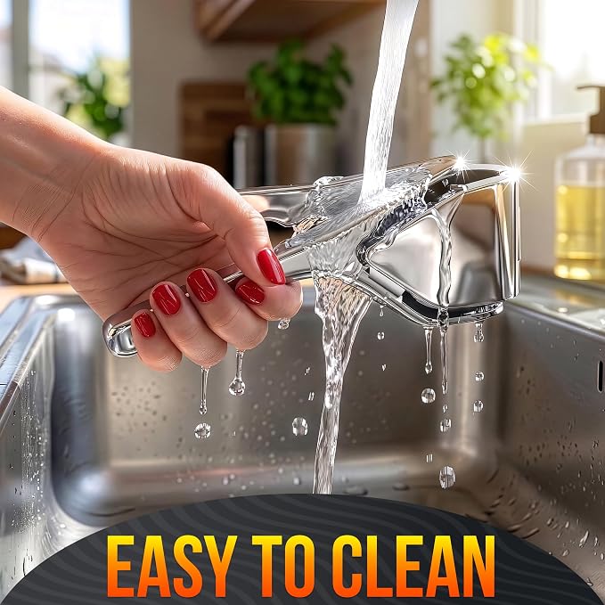 Lemon Squeezer Stainless Steel, Heavy Duty Flat Fold Citrus Juicer | Lime Squeezer Presses Lemons and Oranges to the Last Drop for Prep - Manual, Rust-Resistant, Easy to Clean, Dishwasher-Safe