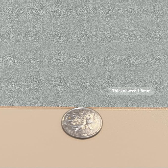 Dining Table Cover for Dining Room Table - Can Be Used On Both Sides Waterproof and Easy to Clean Good Flatness Used for Dining Table(Light Brown+Gray 44x60)
