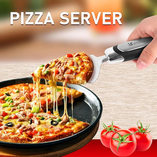 MSY BIGSUNNY Pie Server Cake Server Stainless Steel Pizza Server