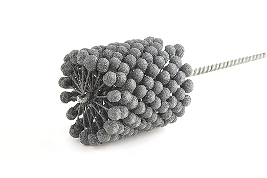 Brush Research BC25812 FLEX-HONE®, 2-5/8" (67.7mm) Diameter, 120 Grit, Silicon Carbide, For Mild Steel, Stainless Steel, Cast Iron and Softer Ferrous Materials