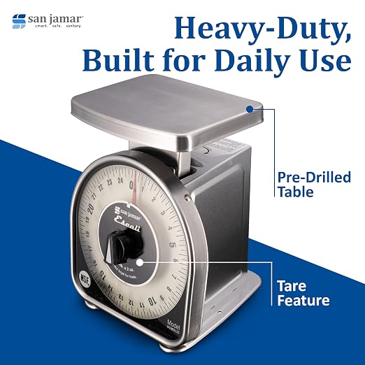 Escali Mechanical Dial Scale 25 Lb X 2 Oz