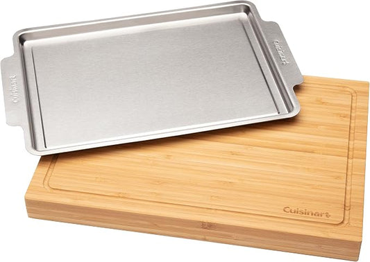Cuisinart CPK-4884 Bamboo Cutting Board with Hidden Tray