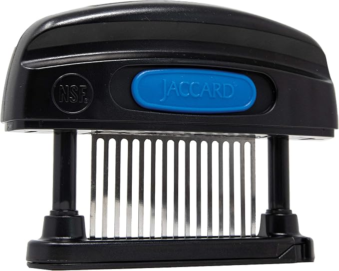 Jaccard 15-Blade Meat Tenderizer, Simply Better Meat Tenderizer, ABS Columns/ Removable Cartidge, NSF Approved, Black