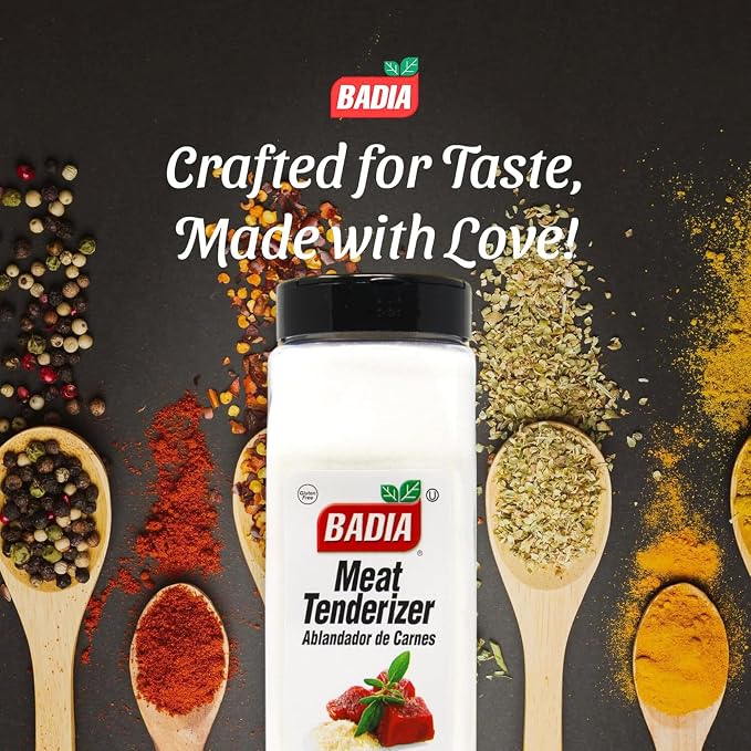 Badia Meat Tenderizer 2 lbs – Seasoning Blend for Juicy & Tender Cuts (Pack of 2)