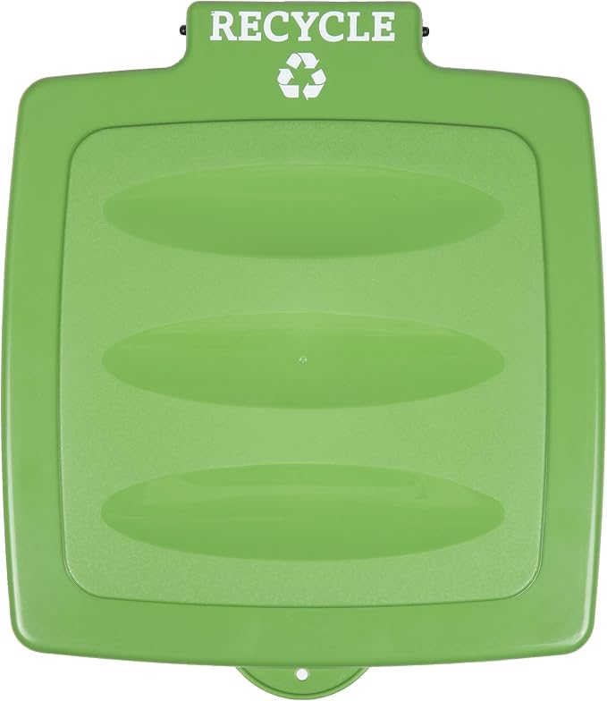 Portable Trash Bag Holder – Collapsible 13-Gallon Garbage Bin for Indoor/Outdoor Use, Camping, Recycling, and Parties – Durable Plastic Trash Can by Wakeman Outdoors (Green)