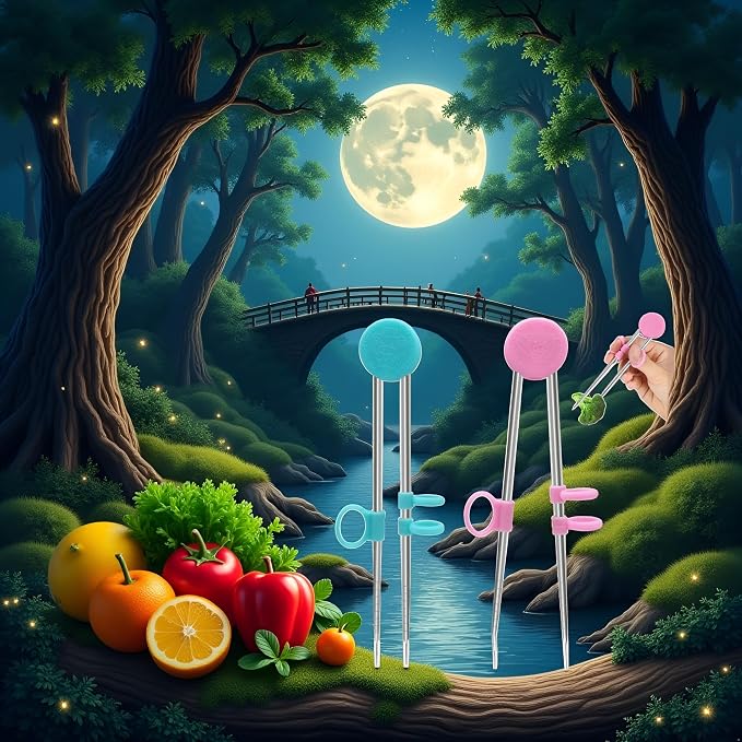 2Pairs Chopsticks Training Sailor Moon Chopsticks Reusable Metal Training Stainless Steel Learning Chopstick Helper for Adults Flatware