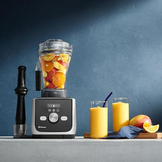 Vitamix Ascent Series X5 Blender with 10 Blending Programs, Self-Cleaning Program, Professional-Grade Blender for Smoothies, Soups and More, Stainless-Steel Blades, 48 Oz Container, Polar White