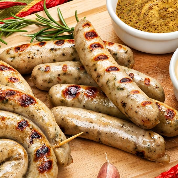 Hi Mountain Breakfast Sausage Casings | 21 mm, Edible, Clear | Collagen sausage casings for fresh breakfast sausage links made with pork, beef or venison. Makes up to 22 lbs