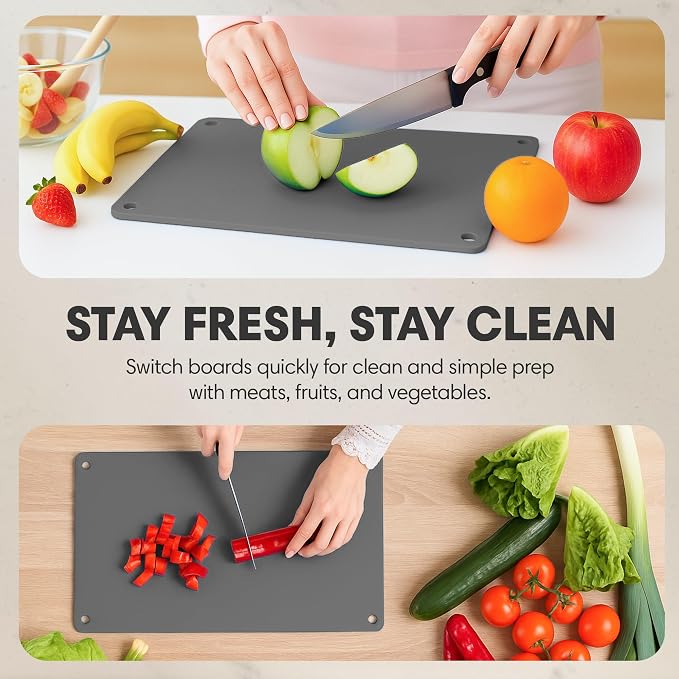 Karving King XL Deluxe Cutting Board - Spikes, Drip Tray & Meat Thermometer