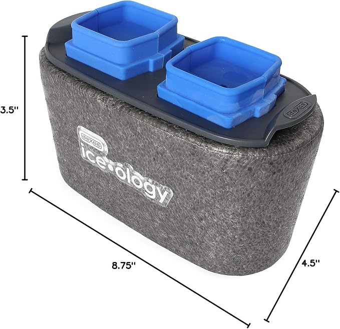 Dexas ice•ology Clear Ice Cube Tray, 2 Spheres