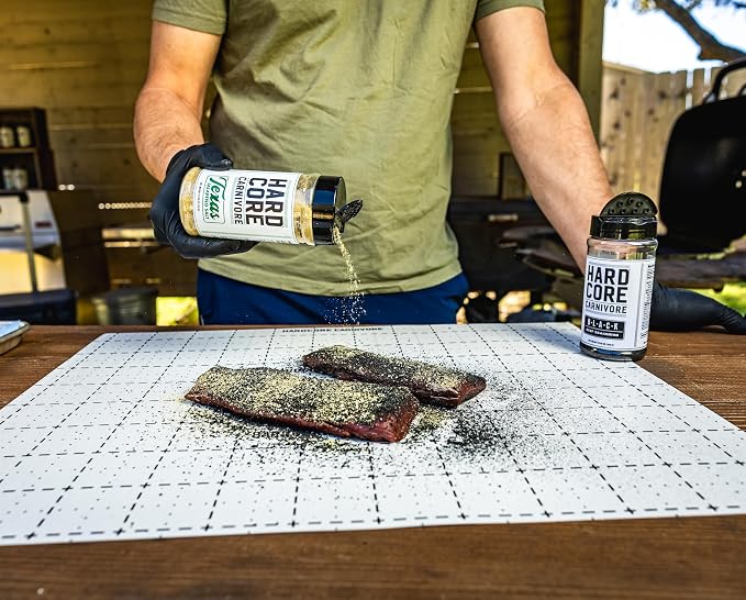 Hardcore Carnivore Texas Jalapeno Salt Seasoning for Meats & Veggies, 11oz | Garlic & Jalapeño Blend - Texas-Made All-Purpose Seasoning for Chicken, Beef, Veggies & Cocktail Rims. MSG-Free & Gluten Free