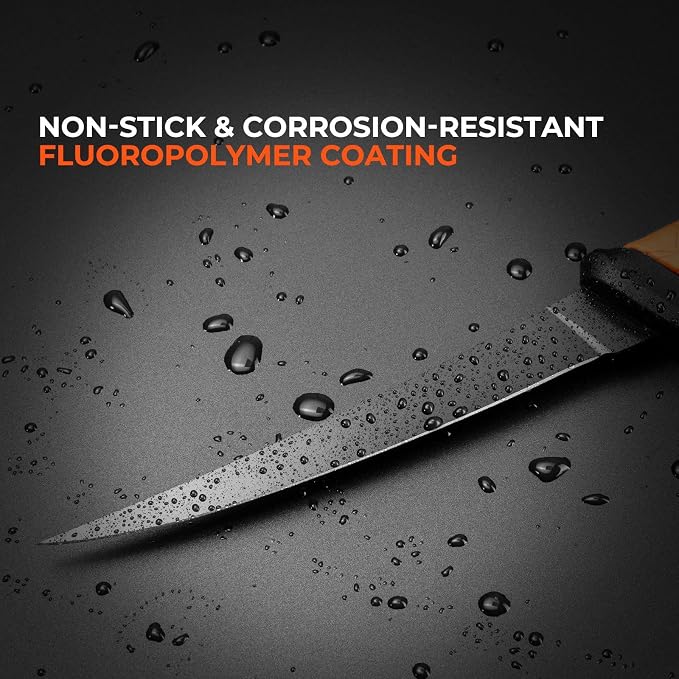 KastKing Speed Demon Pro Fillet Knife with Protective Sheath | Razor Sharp G4116 German Stainless Steel Blade, Non-Slip Grip, Corrosion-Resistant Coating, 8 Options Available