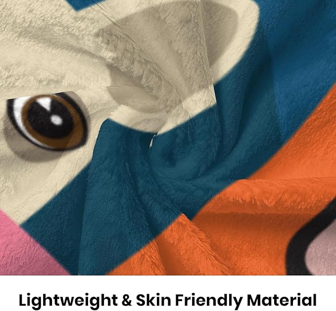 Boston Terrier Baby Blanket 30x40 Inches - Super Soft Flannel Throw Blanket for Infants & Toddlers - Adorable Puppy Blanket for Nursery & Strollers - Cute Boston Terrier Gifts for Dog Lovers