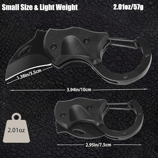 2 Pack Small Pocket Knife Fathers Mothers Dad Mom Day Gifts for Men Women from Daughter Wife Husband Son, EDC Knives Anniversary Birthday & Christmas Gifts for Him Her, Cool Gadgets Stocking Stuffers