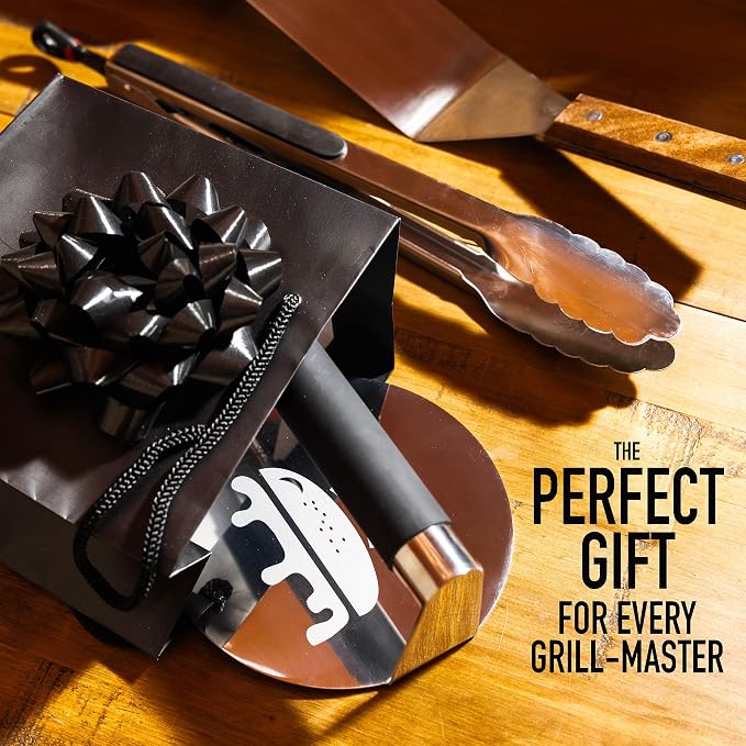 SMASHER KING™ - Mirror Polished Stainless Steel Smash Burger Press | Hamburger Smasher Tool for Griddle Cooking - Heat Resistant Handle Grill Press and Meat Weight - Burger Patty Maker