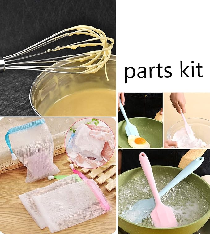 Silicone soap molds -Soap Cutting Tool Set Wooden Bamboo (Shrink Wrap Bags 3)