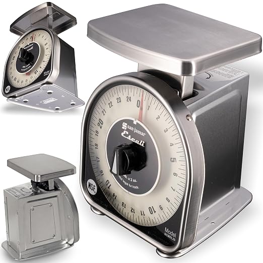 Escali Mechanical Dial Scale 25 Lb X 2 Oz