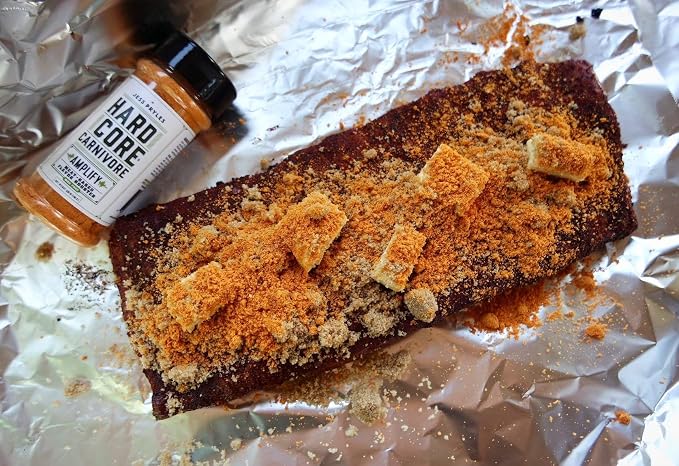 Hardcore Carnivore Amplify | Umami Seasoning, All-Purpose Blend, 10.5oz | All-Purpose Texas-Made Blend with Buttery Umami - Great on Meat, Veggies, Fries, Popcorn & More. MSG Free & Gluten Free