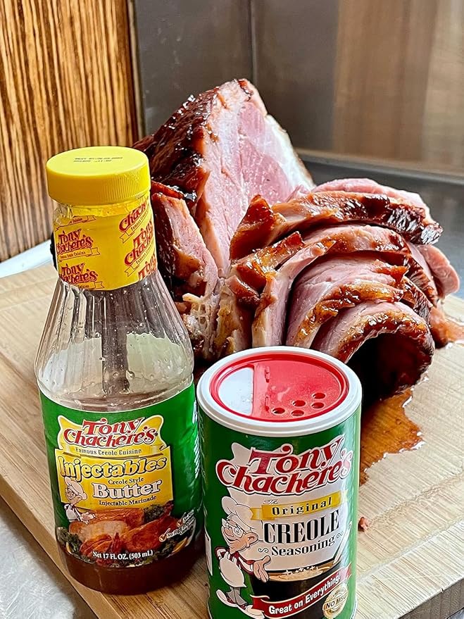 Tony Chachere Injectable Marinade Variety Pack, 2 Butter and 1 Butter and Jalapeno, 17 Fl. Oz, 3 Count