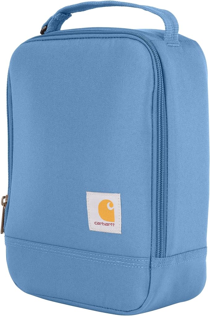Carhartt Insulated Lunch Box Workwear Blue | For Men and Women, Fully Insulated Lunch Pale for Back to School and Everyday Use