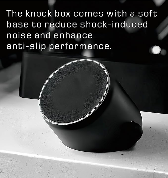 Knockbox 4.8 Inch Espresso Knock Box for Breville Barista Style Coffee Espresso Accessories Coffee Puck Knock Box Espresso Dump Bin Trash Can Tamping Station Gift
