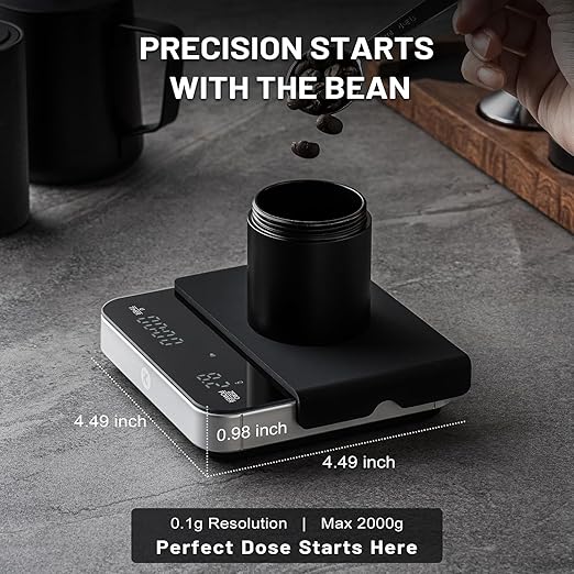 KitchenTour Coffee Scale with Timer (K122-S)