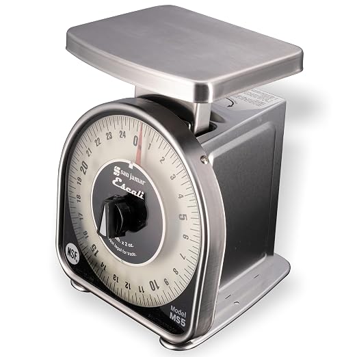 Escali Mechanical Dial Scale 5 Lb X 0.5 Oz