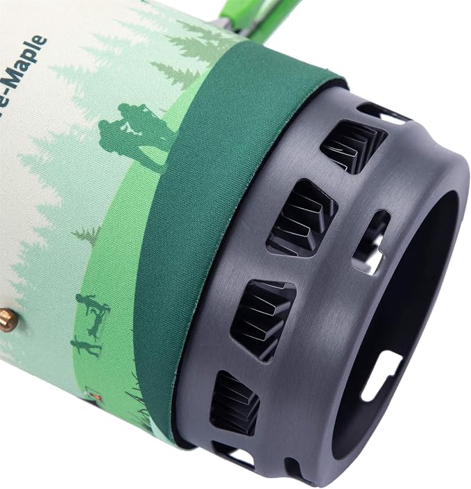 Fire-Maple Fixed Star 3 Backpacking and Camping Stove System, Green 21oz | 30% Faster Boil with HX Base, Piezo Ignition, Locking Handle, All-in-One, Portable, Compatible with Most Canisters
