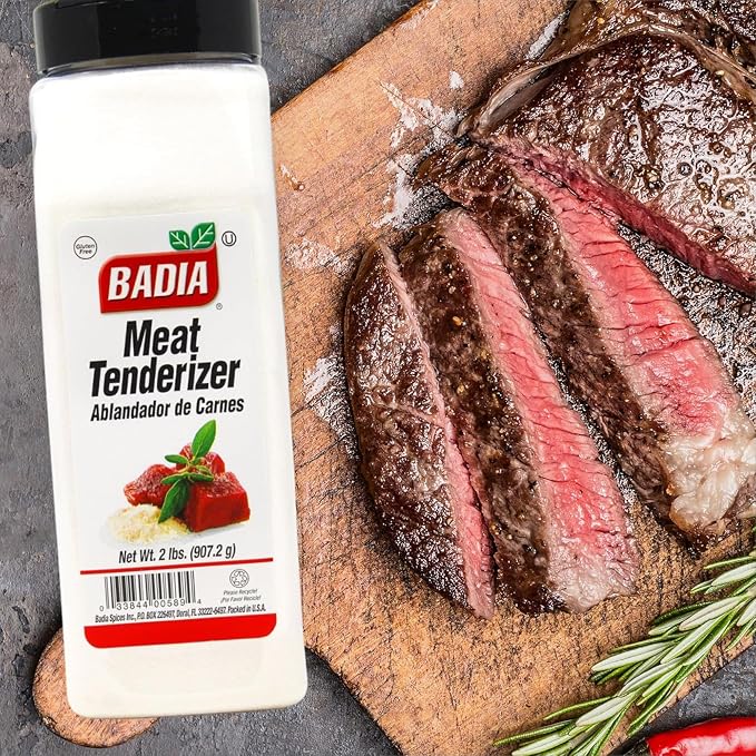 Badia Meat Tenderizer 2 lbs – Seasoning Blend for Juicy & Tender Cuts (Pack of 2)