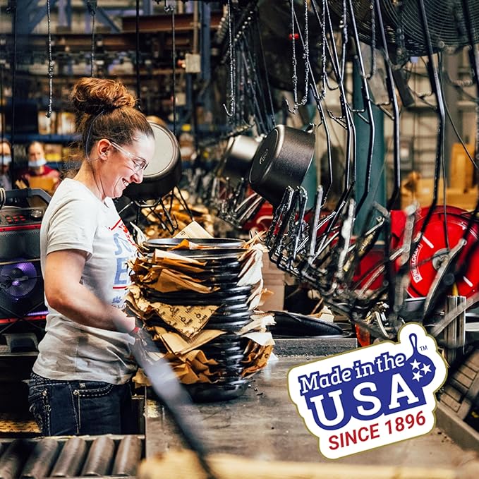 Lodge Silicone Hot Handle Holder - Dishwasher Safe Hot Handle Holder Designed for Lodge Cast Iron Skillets 9 Inches+ w/Keyhole Handle - Reusable Heat Protection Up to 500° - Yellow