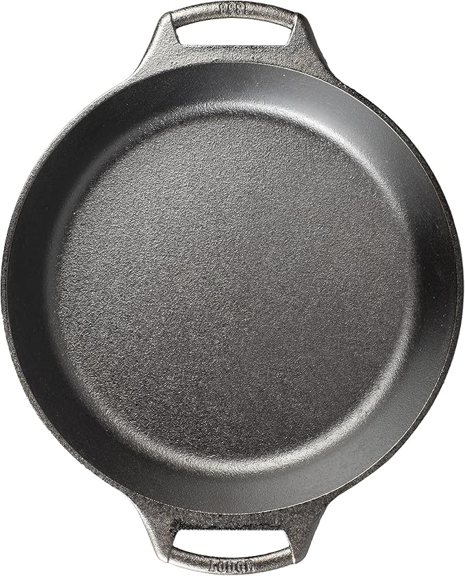 Lodge Cast Iron Baker’s Skillet,(Pack of 3)