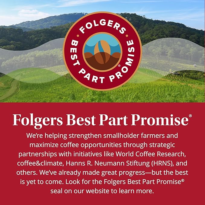 Folgers Black Silk Dark Roast Coffee, 72 Keurig K-Cup Pods