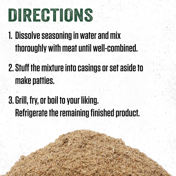 LEM Products Backwoods Maple Breakfast Fresh Sausage Seasoning, 13.5 oz | Pre-Measured Seasoning for Wild Game and Domestic Meat, Seasons Up to 25 Pounds of Meat for Homemade Patties and Sausages