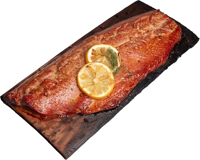 Camerons Cedar Grilling Planks - 4 Pack (5.5"x11.5") - Premium Natural Cedar Wood - Easily Infuse Smoky Flavor into BBQ Salmon, Fish, Meat, Veggies, and More - Sourced in the USA - Grilling Gift Idea