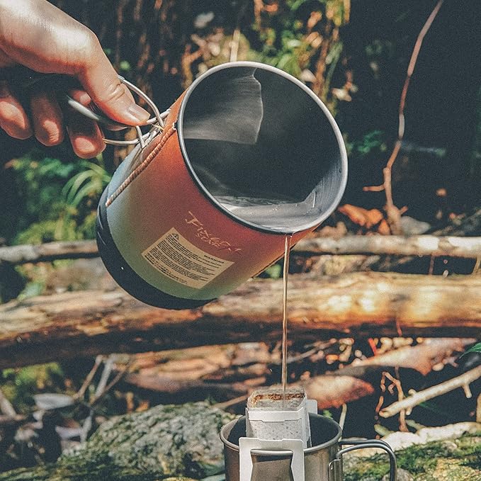 Fire-Maple Fixed Star 1 Backpacking and Camping Stove System, Multi 18oz | 30% Faster Boil with HX Base, Piezo Ignition, Compact & Durable, All-in-One Pot, Compatible with Most Canisters, Portable