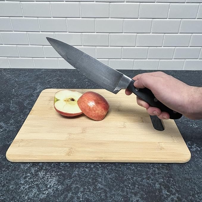 Chef Craft Classic Bamboo Cutting Board, 11 X 15 Inch, Natural