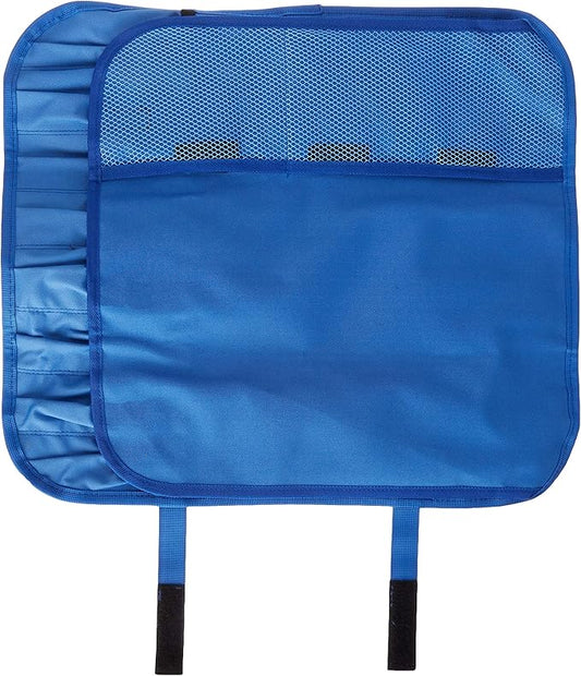 Mercer Culinary 7-Pocket Knife Roll Storage Bag, Blue