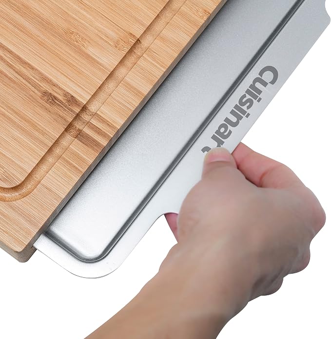 Cuisinart CPK-4884 Bamboo Cutting Board with Hidden Tray