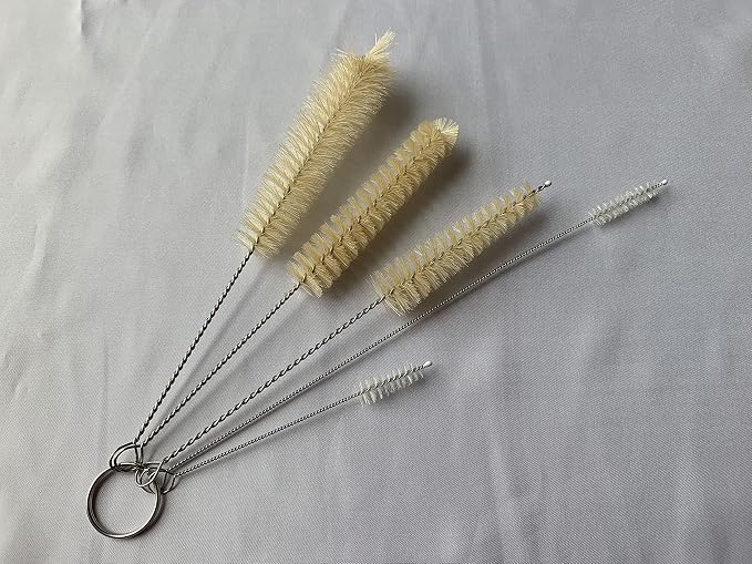 9 Inch Stainless Steel Jerky Gun, Meat Injector, To Make Jerky Meat Squeeze Gun Beef Gun Patties Gun, Jerky Gun Kit With 5 pcs Stainless Steel Nozzles Kits
